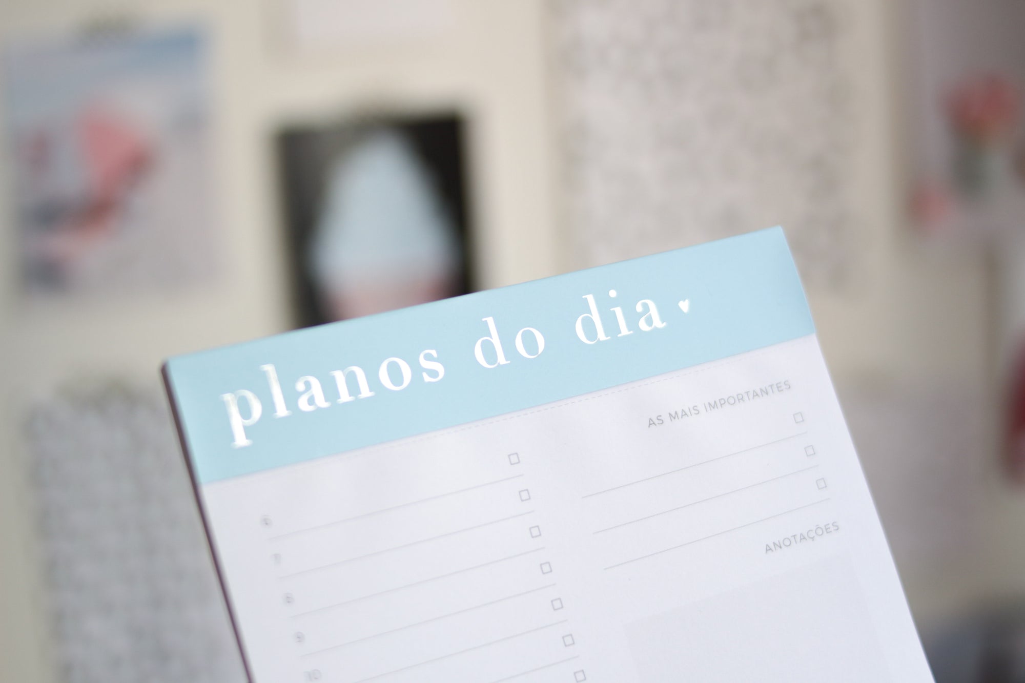 Planejando seu dia