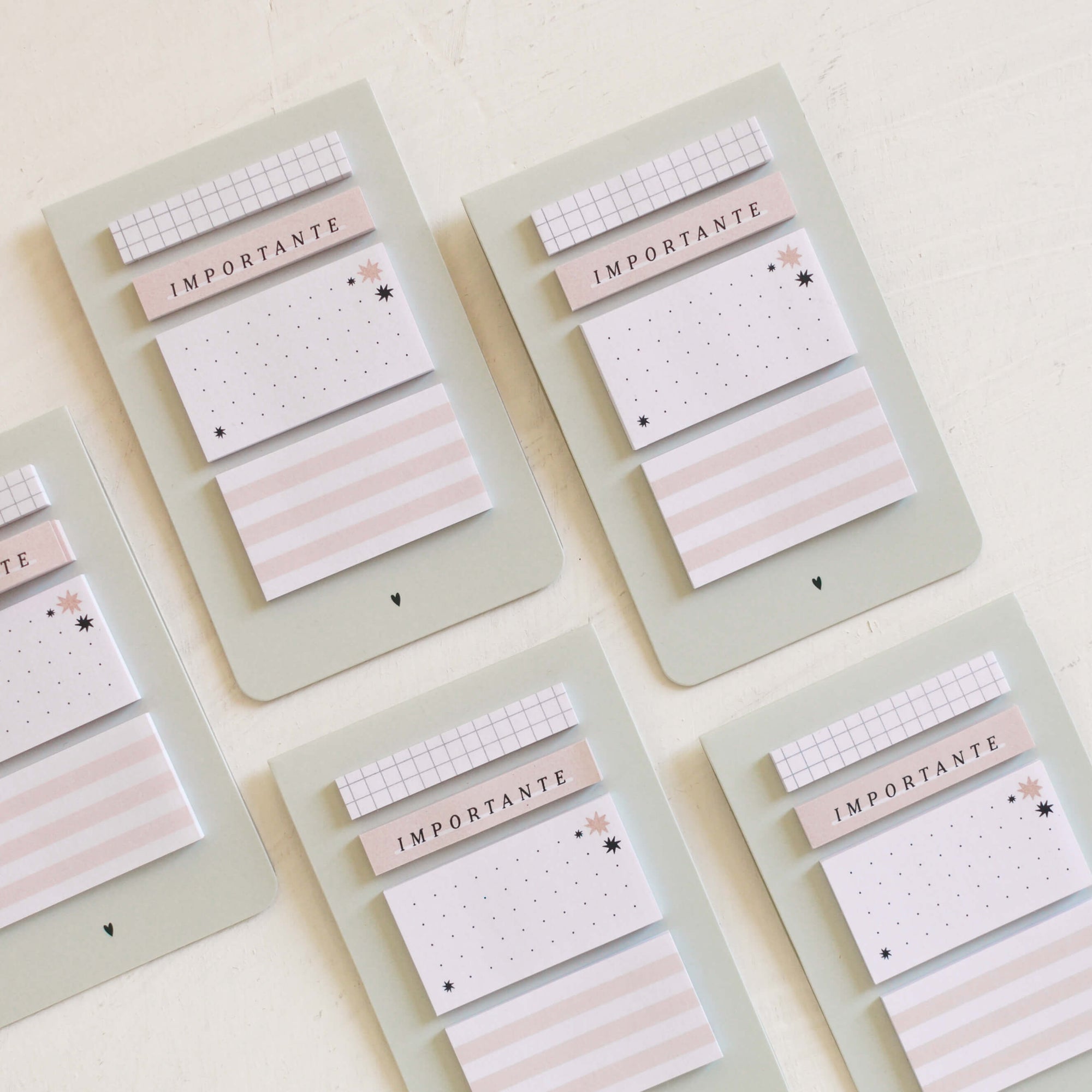 blocos sticky notes da meg & meg